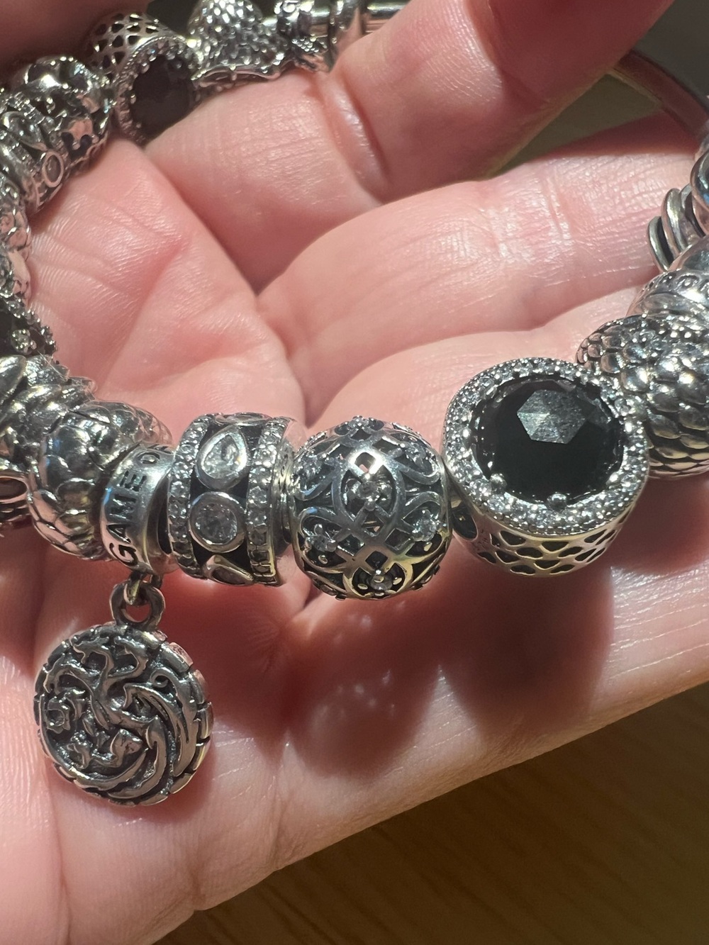Openwork Filigree Charm - Picture 10 of 10